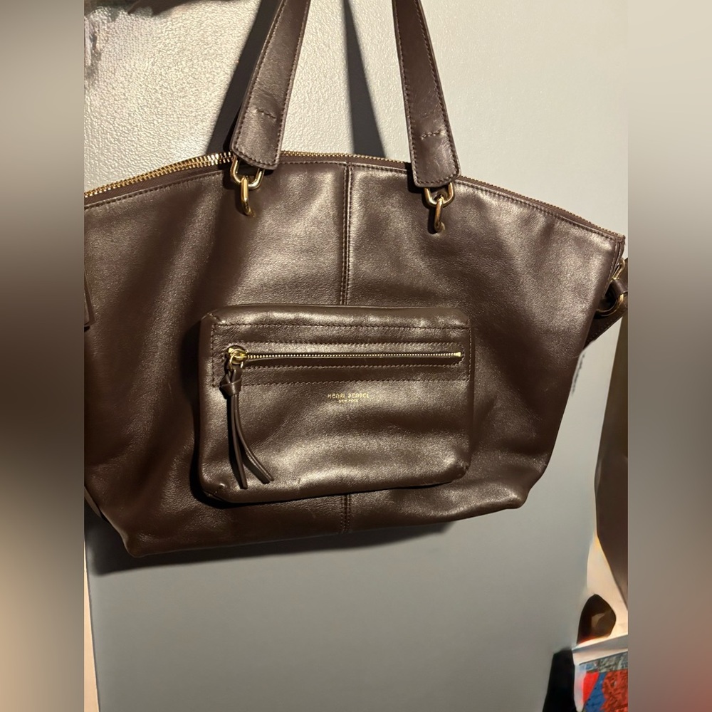 Henri Bendel Mercer leather Tote bag